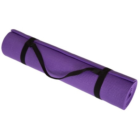Leisure Sports Non Slip Yoga Mat Double Sided Comfort Foam, Durable Exercise For Fitness, Pilates, Workout (Purple) 967782XKC